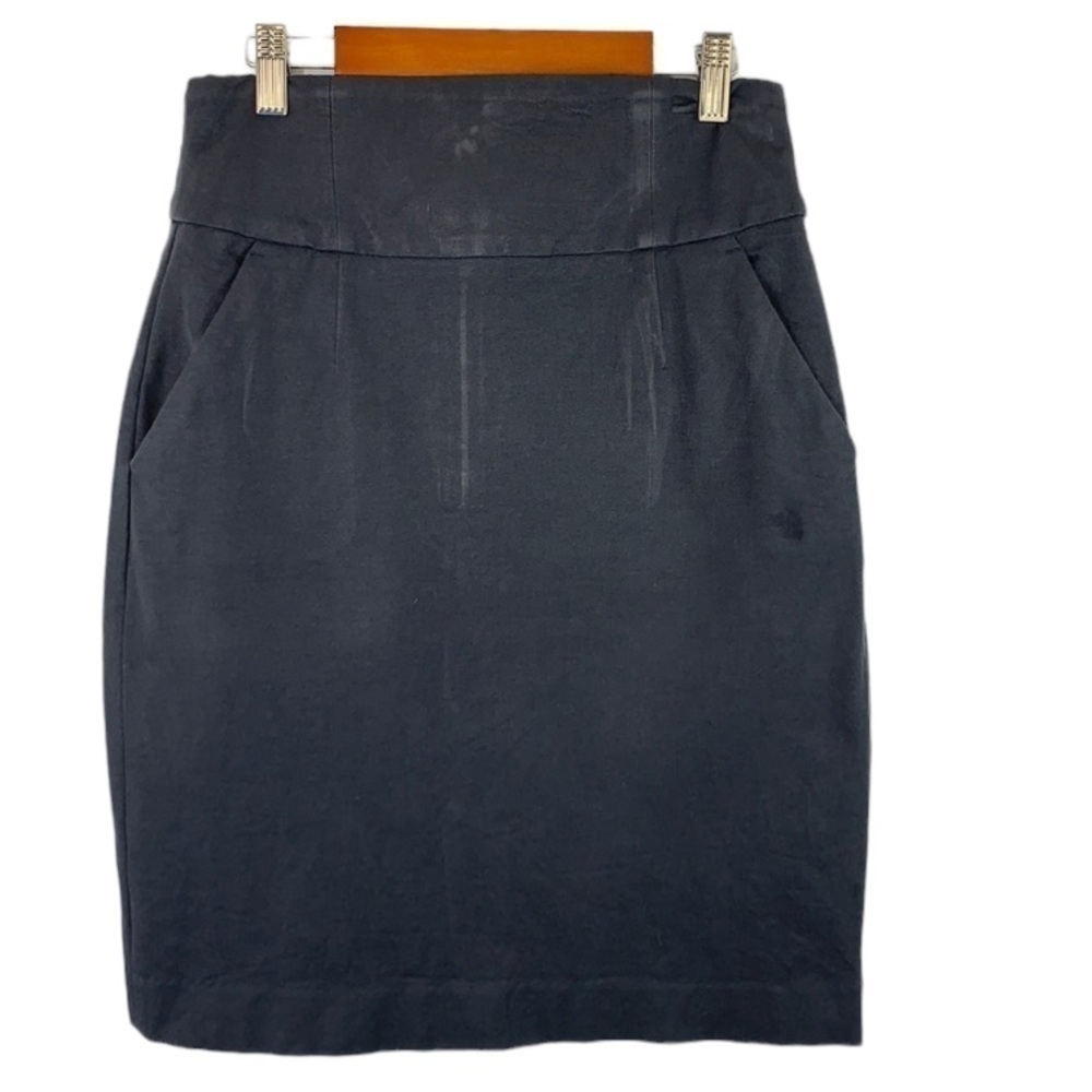 Banana Republic Stretch Pencil Skirt - Gray, Size 2